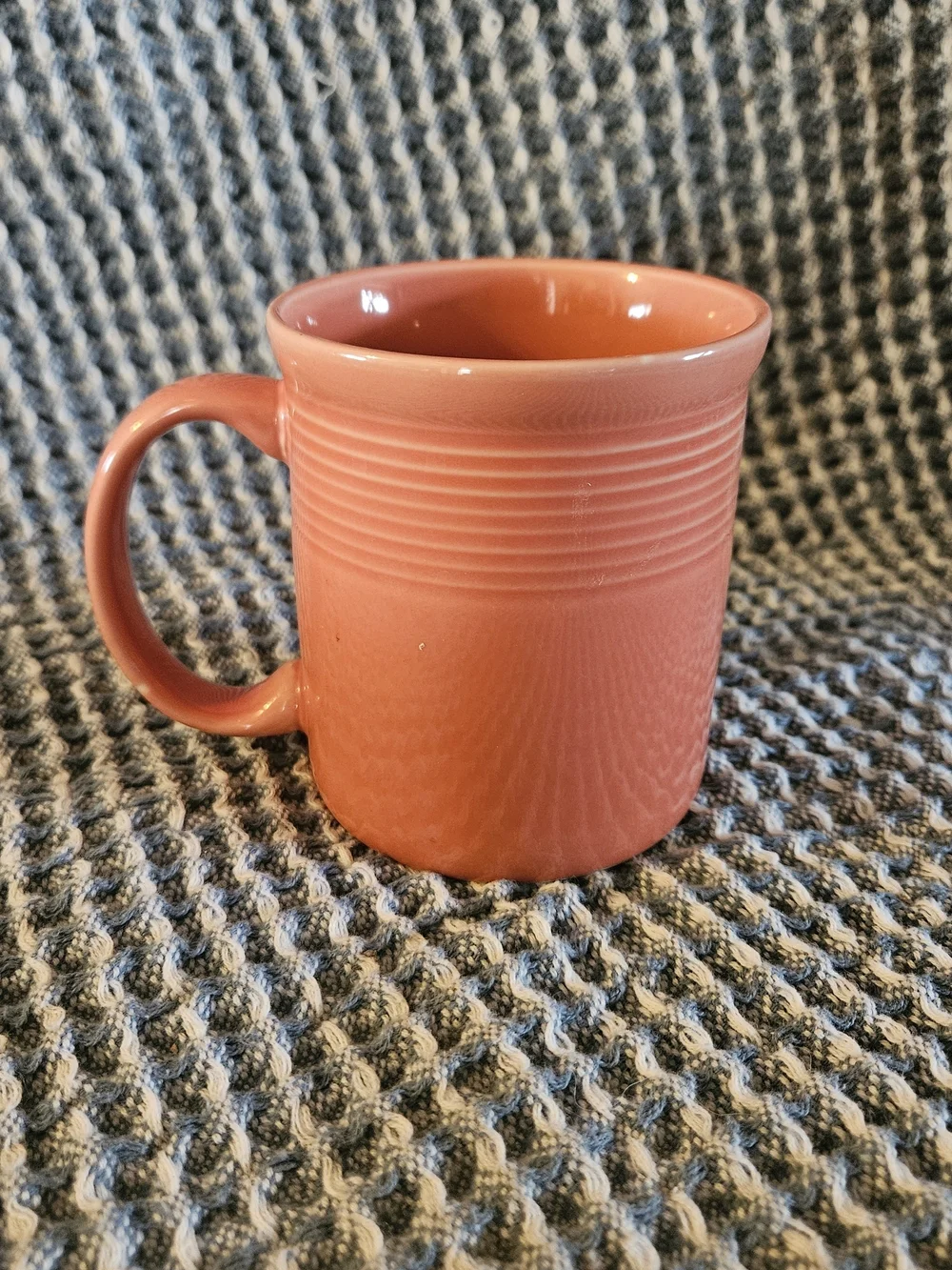 Coral Ceramic Coffee Mug - Durable Everyday Drinkware